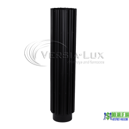Труба радіатор із чорного металу 1м Д160 Versia-Lux