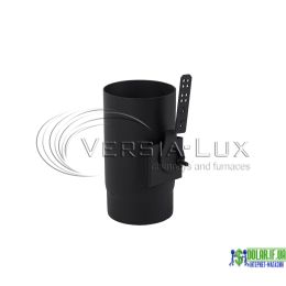 Регулятор тяги із чорного металу Д200 Versia-Lux