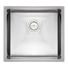 Кухонна мийка Qtap D4843 Satin 2.7/1.0 мм