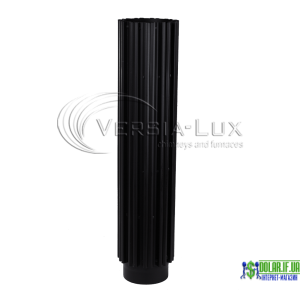 Труба радіатор із чорного металу 0,5м Д120 Versia-Lux
