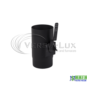 Регулятор тяги із чорного металу Д180 Versia-Lux