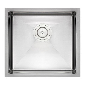 Кухонна мийка Qtap D4843 Satin 2.7/1.0 мм