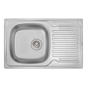 Кухонна мийка Qtap 7850 Micro Decor 0,8 мм