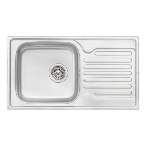 Кухонна мийка Qtap 7843 Micro Decor 0,8 мм