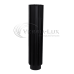 Труба радіатор із чорного металу 0,5м Д120 Versia-Lux