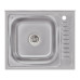 Кухонна мийка Lidz 6050-L 0,6 мм Satin (LIDZ6050L06SAT)