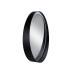 Дзеркало Qtap Robin R600 Black з LED-підсвічуванням та антизапотіванням